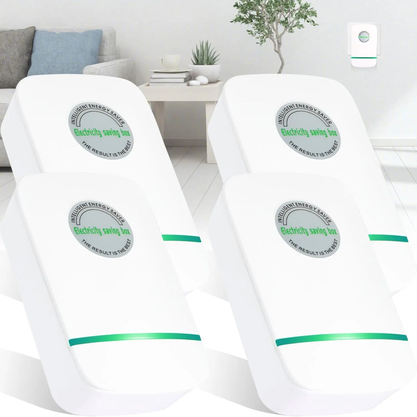 2PCS/4PCS Plug-In Power Box, Smart Plug Device, 2026 Updated Design, Plug&Play, for Home/Office/Restaurants/Factory