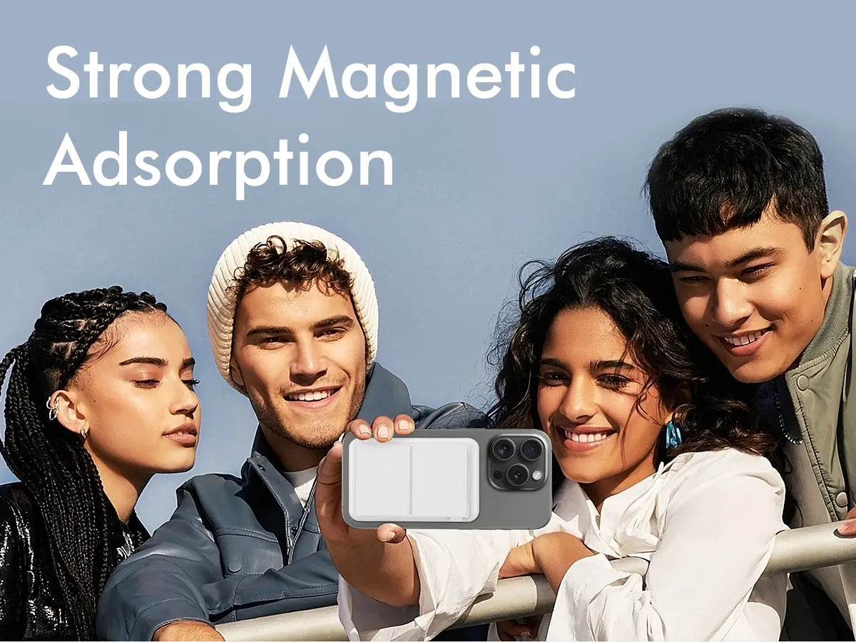 10,000Mah Magnetic Wireless Power Bank with LED Display | 22.5W Fast Charging Magsafe Battery Pack with Stand | Compatible with Iphone 17/16/15/14/13/12 Series | Portable Charger Foldable Lithium Ion Travel Essential Usb Type