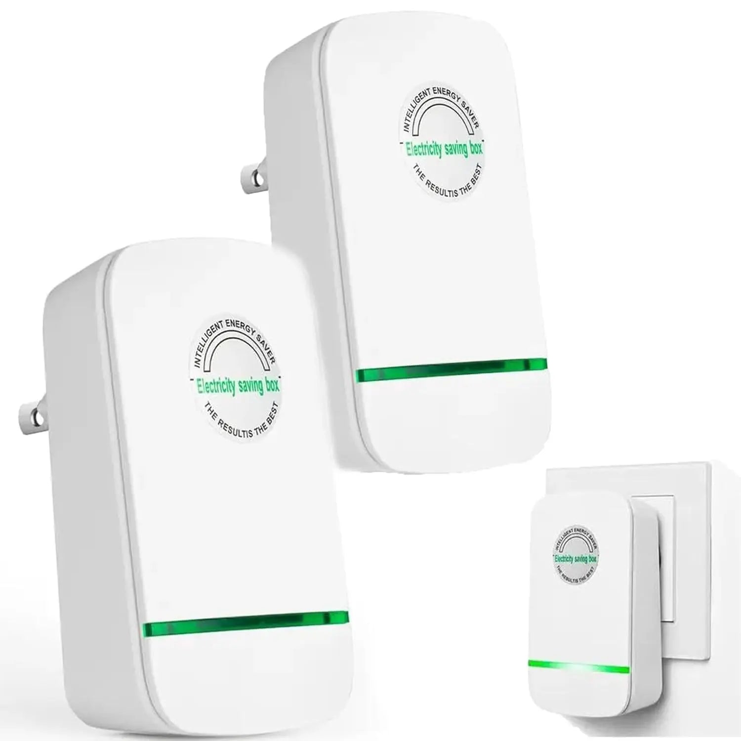 2PCS/4PCS Plug-In Power Box, Smart Plug Device, 2026 Updated Design, Plug&Play, for Home/Office/Restaurants/Factory