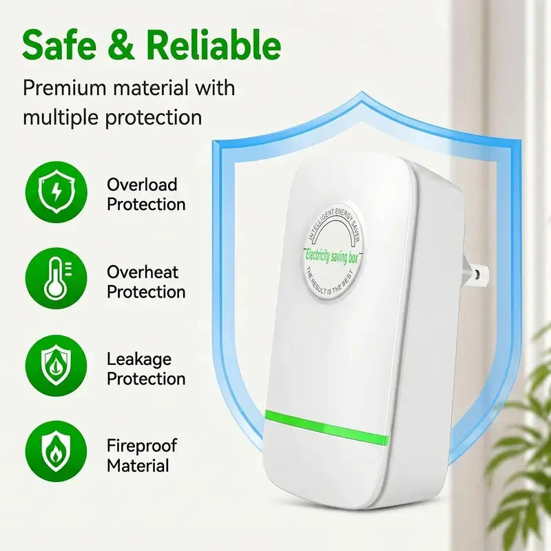 2PCS/4PCS Plug-In Power Box, Smart Plug Device, 2026 Updated Design, Plug&Play, for Home/Office/Restaurants/Factory