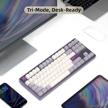 Ticktype Evoworks Evo80 Premium Aluminum TKL Hotswap Wireless Keyboard for Office Use